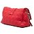 Borsa a tracolla Dior Red Lambskin Cannage New Lock Rosso - vista 2
