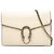 Portafoglio con catena Dionysus in pelle di vitello marrone Gucci Beige