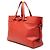 Bolsa satchel Gucci em couro de bezerro vermelho com fivela - vista 2