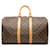 Louis Vuitton Marrone Monogram Keepall 45