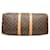 Louis Vuitton Marrone Monogram Keepall 45 - vista 3