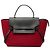 Belt Bag Céline Bolsa tiracolo Celine Red Mini em feltro e pele de vitela Vermelho