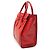 Céline Celine Red Micro Calfskin Luggage Tote Rot - Ansicht 2