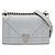 Dior Blue Small Grained Calfskin Diorama Flap Blu chiaro