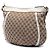 Sac bandoulière Gucci Abbey en toile GG beige avec anneau en D - vue 2