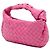 Bottega Veneta Mini Jodie em nappa Intrecciato rosa - vista 2
