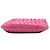 Bottega Veneta Mini Jodie em nappa Intrecciato rosa - vista 3