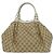 Borsa Gucci Sukey in tela GG beige Crudo - vista 2