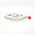 Monedero Zippy Epi Louis Vuitton Blanco Roja - vista 3
