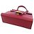 Borsa a mano in pelle Gucci GG Marmont Rosso - vista 3