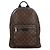 Zaino Louis Vuitton Monogram Macassar Josh NV M45349 Marrone Nero Monogramma