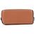 Borsa a mano mini in pelle Loewe Puzzle Bag Marrone Bianco Beige - vista 3