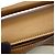 Borsa a mano mini in pelle Loewe Puzzle Bag Marrone Bianco Beige - vista 7