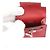 Hermès Charm per borsa Kelly Twilly Hermes in Rouge Vif Rosso - vista 5