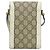Borsa a tracolla Gucci Horsebit 1955 Bianco Beige - vista 2