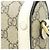 Borsa a tracolla Gucci Horsebit 1955 Bianco Beige - vista 5