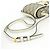 Borsa a tracolla Gucci Horsebit 1955 Bianco Beige - vista 8