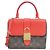 Borsa Louis Vuitton Monogram Rocky BB M44322 Marrone Rosso