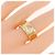 Louis Vuitton Petite Bague Empreinte Ring Golden - Ansicht 5