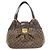 Borsa a Spalla Louis Vuitton Damier Sistina GM Marrone