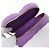 Borsa a tracolla Chanel AS3191 in pelle di agnello viola Porpora - vista 8