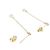 Orecchini a lobo Tiffany & Co. By the Yard - vista 3