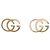 Orecchini Gucci GG Stud in oro giallo 18K