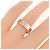 Anello Love di Cartier in oro rosa D'oro - vista 4