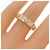 Anello Crew Petite Louis Vuitton D'oro - vista 5