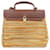 Hermès Borsa Hermes Herbag PM Marrone  - vista 2