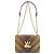 Sac à épaule Louis Vuitton Epi Tropical Twist MM Marron Beige