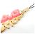 Lanyard Louis Vuitton - Oro e Rosa D'oro - vista 3