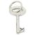Louis Vuitton Portachiavi Travel Keyring Argento - vista 2