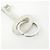 Louis Vuitton Portachiavi Travel Keyring Argento - vista 3