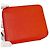 Hermès Portafoglio Azap Compact in seta Hermes Rosso - vista 10