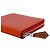 Hermès Portafoglio Azap Compact in seta Hermes Rosso - vista 7