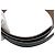 Cinturón Hermès de piel negro y marrón Box Calf Taurillon Clemence Castaño - vista 8