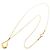 Collana Tiffany & Co. a goccia in oro giallo 18K - vista 2