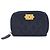 Chanel Boy Zip Münzbeutel in Navy Marineblau