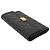 Cartera larga de doble pliegue Chanel Boy Matelassé Negro - vista 4