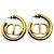 Orecchini Christian Dior Dior CD Montaigne 30 D'oro - vista 2