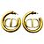Orecchini Christian Dior Dior CD Montaigne 30 D'oro - vista 3