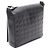 Borsa a Spalla Chanel Chocolate Bar Coco Mark Nero - vista 2