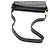 Borsa a Spalla Chanel Chocolate Bar Coco Mark Nero - vista 6