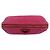 Pochette de lona rosa con placa Prada - vista 10