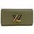 Twist Cartera larga de cuero Epi beige Louis Vuitton