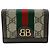 Cartera compacta Gucci The Hacker Project Colaboración Balenciaga Castaño Roja Verde
