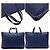 Valigetta in pelle blu navy Loewe - vista 11
