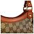 Borsa Tote Gucci beige e arancione - vista 11
