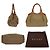 Borsa Tote Gucci beige e arancione - vista 3